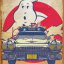 Jigsaw Puzzles 1000 Piece for Adults -Band Ghostbuster Wooden Puzzle Fun Games Stress Relief Toys for Home Decor Living Room Decor