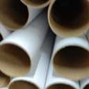 Tape Logic TLP3020W Mailing Tubes with Caps, 3" x 20", White (Pack of 24)