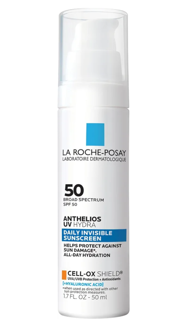 La Roche Posay Anthelios UV Sunscreen SPF 50, Daily Sunscreen for Face in 3 Formulas, UV Tone with Niacinamide, UV Hydra with Hyaluronic Acid, UV Clear with Azelaic Acid, Broad Spectrum Invisible SPF