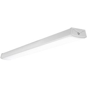 Sunco 4FT LED Shop Light Wraparound Light Fixture, Garage Ceiling Lights, Linkable, 3500 LM, 40W=300W, 5000K Daylight, Hardwired, Surface Mount, Workshop Utility Light ETL