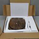 Small Side Table, 3-Tier Round End Table for Living Room, S-Shaped Accent Table for Small Spaces Sofa Couch Bedroom, Vintage Nightstand Wood Metal Coffee Table with Storage Shelf, Rustic Brown