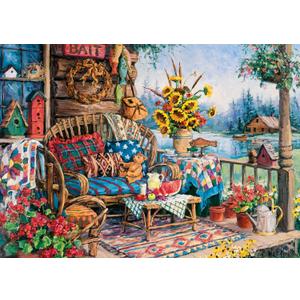 Wonder Forge Country Hideaway 1000 Piece Jigsaw Puzzle for Adults | Unique, Perfectly-Fitting Pieces | Fun, Vibrant Imagery 