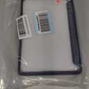 New Amazon Fire HD 10 Tablet Case(Only Fit 13th Gen, 2023 Release), Sanyetral Premium PU Leather Trifold Stand PC Clear Back Cover Case with Auto Wake/Sleep, Not for Nokia iPad Samsung -Navy Blue