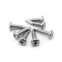 #12 x 3/4" (50 Pack) Stainless Steel Pan Head Self Tapping Screws Phillips Head Self Drilling Screws Sheet Metal Screws, 410 Stainless Steel