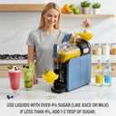LIFECREEK 98oz Slushie Machine for Home, Quiet No-Ice Needed | Large 98oz capacity with 6 presets and self-cleaning for smoothies, frappes, margaritas, and family gatherings.
