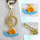 2 x 2Pcs Bag Charms for Handbags-Purse Charm for Women- Keychain Charms for Purses Accessory Birthday Christmas Valentine Gifts