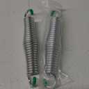 2Pack Premium Porch Swing Springs,1300lb Heavy Duty Springs, Rust Resistant Swing Springs, Spring for Swing Hammock Hanging Chair Spring for Hammock Spring,Porch Swings (Silver)