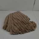 Bedsure Mocha Meringue Fleece Blanket for Couch - GentleSoft Cozy Soft Blankets for Women, Cute Small Throws for Girls, 50x70 Inches (Throw XL (50" x 70"))