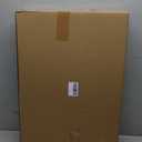 PAWPROVED Back Seat Extender for Dog, Waterproof Dog Car Seat Cover for Back Seat, Hard Bottom Car Seat Cover, Large Space Hammock for Car Truck SUV, Pet Seat Cover Holds 450lbs(Black)