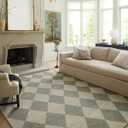 Loloi Chris Loves Julia Francis Collection FRA-01 Spa/Granite 3'-6" x 5'-6" Accent Rug