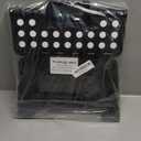 Utopia Home Folding Step Stool with Handle  9 Inch Anti Slip Collapsible Stool  Holds Up to 300 lbs  Sturdy Plastic Step Stool Foldable for Kitchen, Bathroom and Home Use (1-Pack, Black)