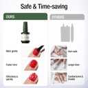 Candy Lover Gel Nail Polish Remover, Professional Gel Polish Remover for Nails, Quick & Easy Gel Remover for nails In 3-5 Minutes, No Need for Foil Soaking Or Wrapping (1 Pack)