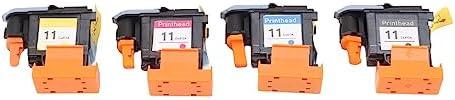 4Pcs Print Head, Printhead Inkjet Cartridge Colors Print Printing No Paper Jam Printhead Printhead Replacement for 100 110 111 500 510 800 813 850