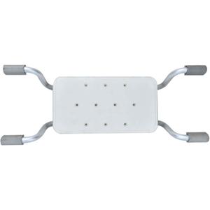 Heavy Duty Bath Bench Seat, Suspended Bath Tub Shower Chair Aluminum Alloy Bathtub Benches Bathing Seat for Elderly Adults Seniors Disabled or Injured, Length Adjustable Universal Fit, 330LBS Load.