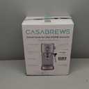 CASABREWS CM5418 Espresso Machine 20 Bar, Compact Espresso Maker with Steam Milk Frother, Stainless Steel Coffee Machine with 34oz Removable Water Tank for Cappuccino, Gift for Women or Men, Silver