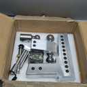 VNN Adjustable Drop Hitch 2.5 Inch Receiver - Interchangeable 3 Solid Ball Mount 1-7/8", 2", 2-5/16"(18,500 LBS GTW), Heavy Duty Aluminum Trailer Hitch 8 Inch Drop with Pads and Locking Sets