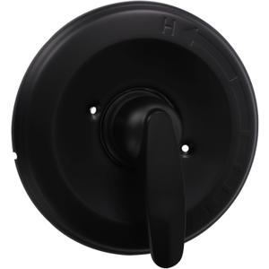 T13020-BL Shower Valve Trim Kit Replacement for Delta Classic 13/14 Series Single-Function, Shower Cover Plate with HandleFit R10000 Series Shower Valve(Catridge and Valve Not Included)(Matte Black)