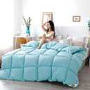 King Size Duvet-Single Size Duvet-White Goose/Duck Down Quilt Duvets Hotel Winter Comforters Cotton Cover King Queen Twin Full Size(Large,150 * 200cm (2kg))