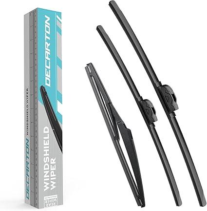 Genuine Replacement Wiper Blades for Hyundai Tucson 2016 2017 2018 2019 2020 2021, 26"+16" Windshield Wiper Blades and 14" Rear Wiper Blade Replacements