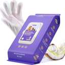 HICC PET Cleaning Deodorizing Glove Wipes for Dogs & Cats, Vet Recommended Hypoallergenic Hydrating & Nourish Fur Pet Grooming Glove Wipes, Pet Bathing Wipes for Horse Coat Care,20pcs Coconut Scent