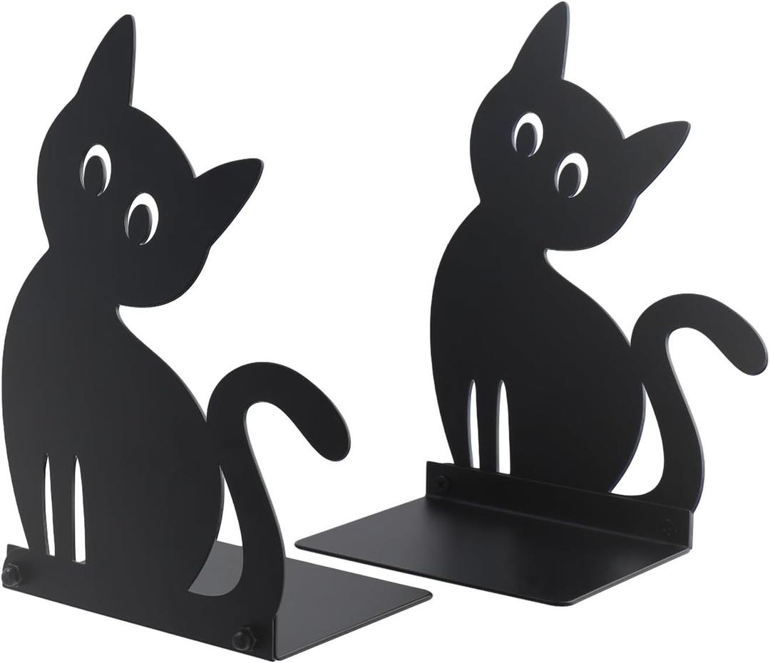 OYEFLY Modern Bookends for Shelves,Decorative Book Stopper for Home (1, Style 1)