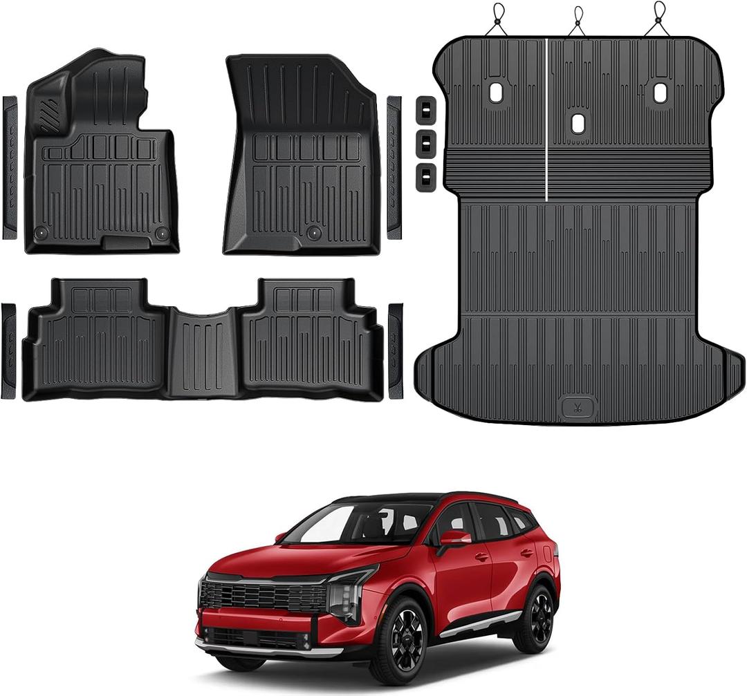 Floor Mats for 2023-2026 2027 Kia Sportage Hybrid Accessories