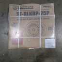 Fitvids Olympic Bumper Plates Set, 2" Weight Plates for Strength Training & Weightlifting, Paris or Set or Set with Barbell, Multiple Options (Black, 25LB)