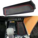 CIMOF Center Console Organizer for Toyota Camry Accessories 2025 2026, Front Center Console Tray Storage Box, Interior Storage Accessories, Gear Shifter Right Side Console Organizer Inserts (Red)