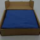 Amazon Basics Lightweight Super Soft, Wrinkle-Free, Breathable Easy Care Microfiber 4-Piece Bed Sheet Set with 14-Inch Deep Pockets, Queen, Dutch Blue, Solid