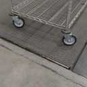 LohiQuip Wire Shelving Cart, 5-Shelf, Size H 67.5" x W 24" x L 60"