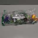 Stargarden Decorative Garden Stakes, 3 Pack Colorful Metal Garden Stakes, Luminous Butterfly Insect Metal Yard Art, Waterproof Garden Decor for Indoor, Outdoor