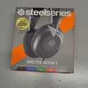 SteelSeries Arctis Nova 1 Multi-System Gaming Headset  Hi-Fi Drivers  360 Spatial Audio  Comfort Design  Durable  Ultra Lightweight  Noise-Cancelling Mic  PC, PS5/PS4, Switch, Xbox - Black