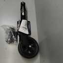 8" Spoke Wheel Trailer Jack, 10" Vertical Movement, 1500 lbs, for RV, Boat, Trailer and More, Black