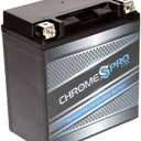 Chrome S Pro YTX20CH-BS Maintenance-Free 12V 19Ah Battery Replacement for ATV, Motorcycle, Jet Skis, Scooter, UTV, and More - Nut and Bolt (T3) Terminal