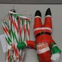 Multicolor LED Christmas Ladder Lights - 10ft Christmas Decorative Ladder Lights with Remote Control and Santa Claus, Xmas Decorations Light for Indoor Outdoor, Window, Garden, Wall, Xmas Tree Decor