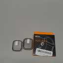 Misxi 2 Pack Tempered Glass Case Compatible for Apple Watch Series 11 (2025) Series 10 46mm, Hard PC Screen Protector Overall Protection Scratch-Resistant Cover for iWatch, 1 Rose Gold + 1 Transparent