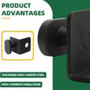 Shipping Container Anchors, Shipping Containers Side Twist Lock, Container Accessories, Suitable for Being Fixed on Ships and Concrete Surfaces, Durable and Sturdy, 4 Pcs