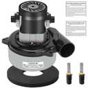 116392-00 Vacuum Motor Replacement, 5.7 Inch 2-Stage 120V Vacuum Blower for Central Vacuum Systems, Boat Lift, Industrial Cleaning  High Power, Quiet, Long-Lasting, Easy Installation  116392-01