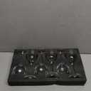 Nick and Nora Cocktail Glasses, 5.8Oz Hand Blown Martini Glasses Set of 6, 100% Lead-Free Craystal Coupe Glassware, Small Cocktail Glasses for Manhattan, Cosmopolitan, Espresso with Gift Box