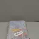 WIBIMEN Ice Cube Tray with Lid and Bin - Round Ice Trays for Freezer with Lid - Ice Cube Trays for Freezer with Ice Container (0.8"-2PACK Blue)