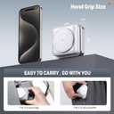 2026 UpgradedWireless Charger 3 in 1, Foldable Wireless Charging Station with Light for Apple MagSafe Charger, Travel Magnetic Charger for iPhone 17/16/15/14/13/12 Apple Watch AirPods (20W Adapter)