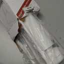 Reinforced 100 Inch Retractable Baby Gates for Doorways Extra Wide to Prevent Crawling Through, 8 ft Extra Long Retractable Pet Gate for Dogs, Safety Outdoor Baby Gate for Deck, Porch, Patio, White, Size: 33" Tall x 100" Wide（ With Reinforced Bar ）