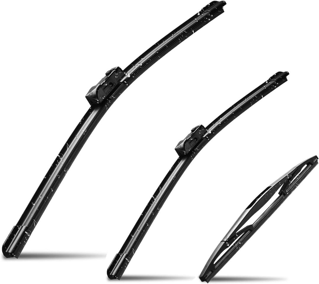 3 Factory Wiper Blades Replacement for Subaru Crosstrek 2018-2023/ Impreza 2017-2023 Original Equipment Windshield Wiper Blades Set -26"+16"+12" (Set of 3) Top Lock