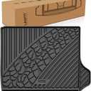 LASFIT Trunk Mat for Jeep Grand Cherokee WL 2022-2025 2026 5-Seat (Include 4xe, NOT for L) All Weather TPE Custom Fit Cargo Mat Trunk Liner Cargo Liner, Black