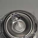 Stove Burner Covers,Chrome Replacement Drip Pans for Frigidaire Kenmore 316048413 and 316048414,4 pcs (3x6" and 1x8")