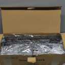 SWTYMIKI Over Door Hat Organizer - 5 Tier Wall Mounted Hat Rack with 4 Adjustable Metal Basket and 3 Hooks, Hanging Baseball Cap Organizer Storage Holds up to 49 Caps for Door, Bedroom, Closet (black)