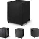 Outdoor Table Cover for 16 Inch Propane Tank Table 600D, Waterproof 20 lb Storage Box 16" x 16" x 21"or 16" x 16" x 22"