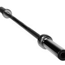 CAP Barbell 6-FT Solid Olympic Bar, Black