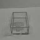 10.8 Glass Jewelry Box Card Box with Hinged Lid, Stainless Steel Keepsake Box for Storage Wedding Card, Trinkets, Photo and More, Cute Glass Box for Women and Girl,Vintage-15612ABXG (Large)