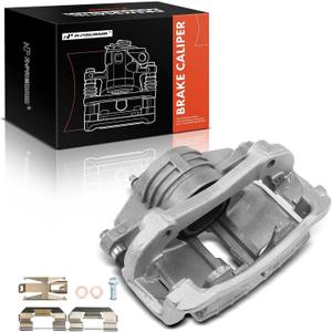 A-Premium Disc Brake Caliper Assembly with Bracket Compatible with Select Chevrolet, Oldsmobile & Pontiac Models - Classic, Malibu, Alero, Cutlass, Grand Am - Front Left Driver Side